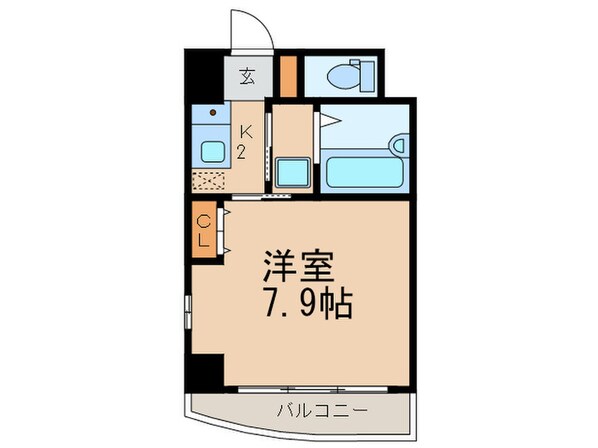 アビタシオン鶴舞の物件間取画像